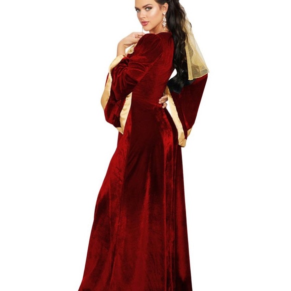Spirit Dresses Spirit Halloween Adult Medieval Maiden Costume